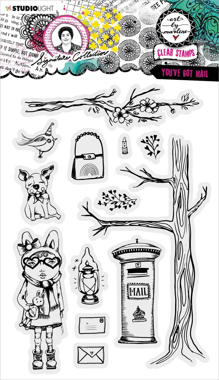 Art By Marlene Signature Collection Stamp-Nr. 472, Youv'e Got Mail